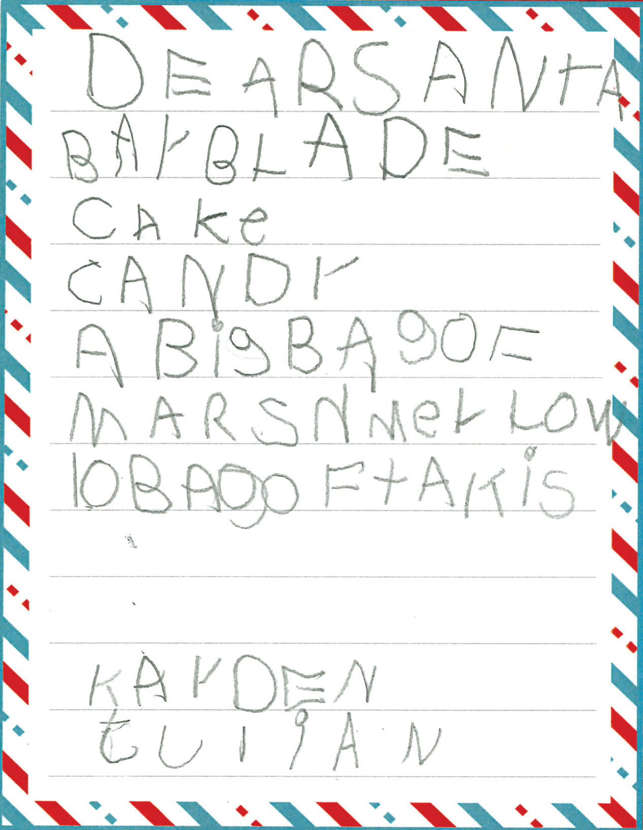 Letters to Santa